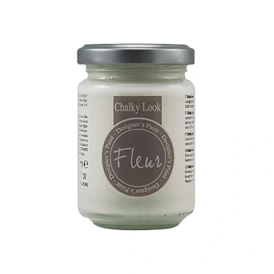 Imagen de Fleur Paint 12052 Pintura mineral (base agua, 130 ml) color magnolia