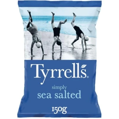Imagen de Tyrrells Lightly Salted Crisps 150 g (order 12 for trade outer)
