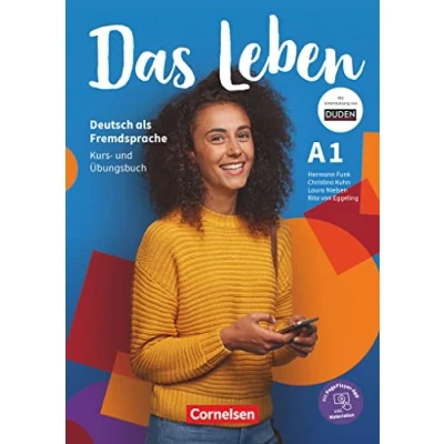 Imagen de Das Leben A1 Libro De curso y Ejercicios: Kurs und Ubungsbuch inkl. Audios, Videos, Texten Ubunge