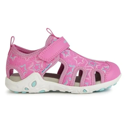 Imagen de Geox J Sandal Whinberry G, Sandalia Mujer, Fucsia Aqua, 38 EU