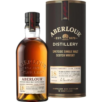 Imagen de Aberlour 18 Years Old Double Sherry Cask Finish 43% Vol. 0,7l in Giftbox