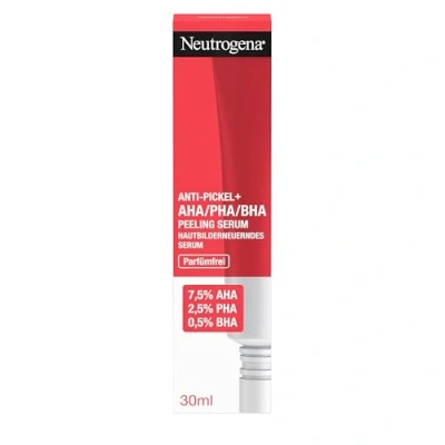 Imagen de Neutrogena sérum diario antiespinillas (30 ml), exfoliante facial regenerador con ácido salicílico y PHA, para combatir el acné de moderado a severo, sin perfume