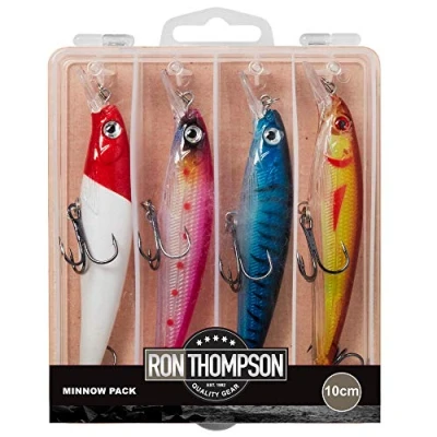 Imagen de Ron Thompson Minnow Pack en Caja 10cm 4pcs Curricán