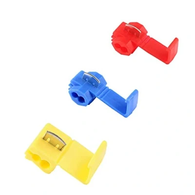 Imagen de QitinDasen 50Pcs Rápido Empalme Cable Conectores Set, Conectore Rama Eléctricos, Terminales de Crimp Electrical (20Pcs Rojo, 20Pcs Azul, 10Pcs Amarillo)