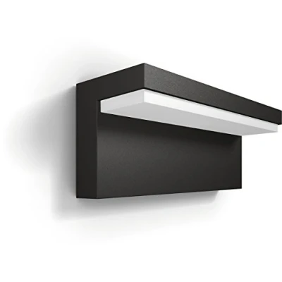 Imagen de Philips myGarden Aplique 1648393P3 Lámpara de pared, IP44, para jardín y patio, nivel protección I, 4000 Kelvin