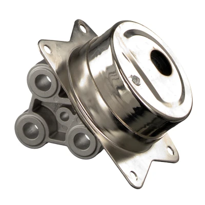 Imagen de FEBI BILSTEIN 39004 Soporte de motor Delante, izquierda Rodamiento caucho metal Caucho, Aluminio OPEL: Vectra C Berlina, CC