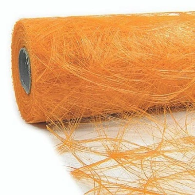 Imagen de Unbekannt 25 m x 20 cm sizoweb® Fieltro Original Cinta de Mesa Camino Apricot aprikot para Boda