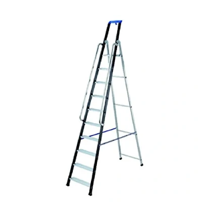 Imagen de Gierre AL770 Escalera profesional de aluminio tijera Stabila Pro (10 peldaños), negro