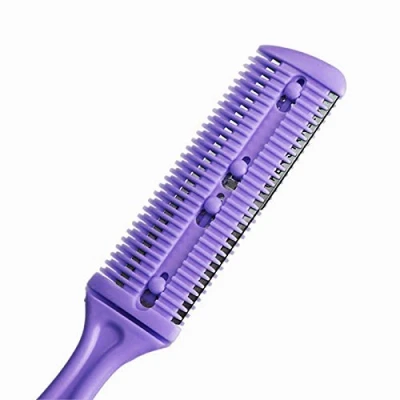 Imagen de Peine de Cuchilla Afeitar, Duradero, Confiable, Portátil, Liviano, Fácil Operar, Peluquería Estable, Corte Pelo Corto para Cabello Largo, Hogar
