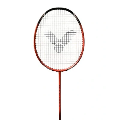Imagen de VICTOR Wavetech 7 Raqueta de bádminton para Principiantes y Jugadores ambiciosos, Color Rojo
