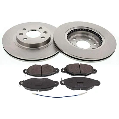 Imagen de MAPCO 47156 Kit de discos y pastillas freno Eje delantero ventilado con contacto avisador desgaste RENAULT: Kangoo I Express