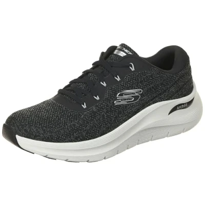 Imagen de Skechers Arch Fit 2.0 Road Wave, Zapatillas Hombre, Black, 41 EU