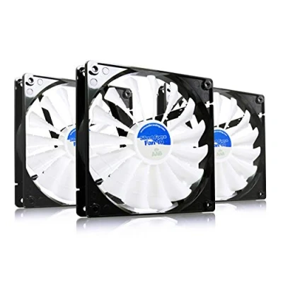Imagen de AABCOOLING Silent Force Fan 14 Un Silencioso y Muy Efectivo Ventilador 140mm, 12V, Cooler 14cm, Ventiladores, 100 m3/h, 600 RPM 3 Piezas 8,6 dB (A)
