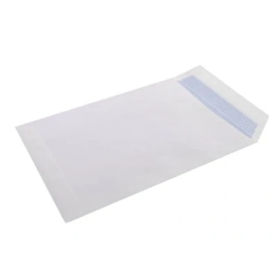 Imagen de Sobre liderpapel bolsa n.15 blanco b5 176x250 mm tira de silicona caja 500 unidades
