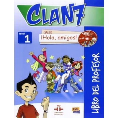 Imagen de Clan 7 con ¡Hola, amigos! Libro profesor: del Level 1
