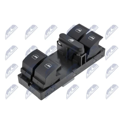 Imagen de NTY EWS VW 000 Interruptor, elevalunas Delante, izquierda VOLKSWAGEN: GOLF 5, Passat B6 Berlina, 6, SEAT: Leon II Hatchback, Altea, Altea XL