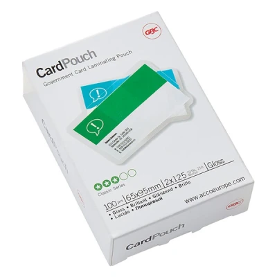 Imagen de GBC Carteras plastificación tarjeta