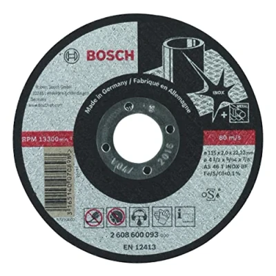 Imagen de Bosch 2 608 600 093 Disco de corte recto Expert for INOX AS 46 T BF, 115 mm, 2,0 mm (pack 1)