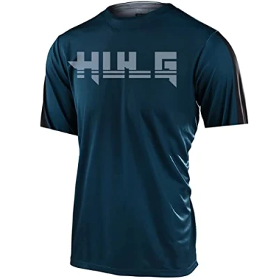 Imagen de Maillot Ciclismo Hombre Verano Bicicleta Montaña Bike MTB Camiseta con Mangas Cortas para De Carretera/Multideporte/Fitness (M,style 13)