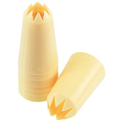 Imagen de FMprofessional 21510 Estrella Juego De Boquillas, 7 Unidades, Polyethylene, Beige, 50 x 20 cm