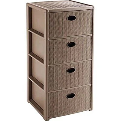 Imagen de Stefanplast Elegance cajonera 4 cajones, pardo
