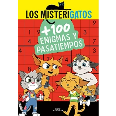 Imagen de Los Misterigatos Más de 100 enigmas y pasatiempos: .: . (No ficción ilustrados)