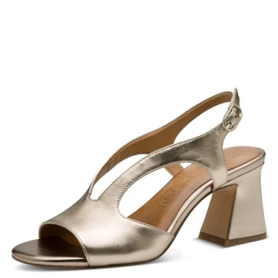 Imagen de Tamaris Damen 1 28316 44, Sandalia con talón Mujer, Bronce, 36 EU
