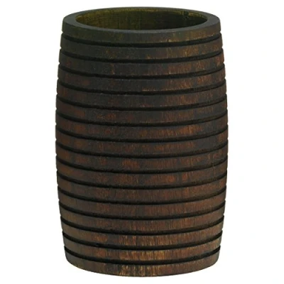 Imagen de Sealskin Becher Native Holz Braun Vaso para el Baño, Madera, Marrón, 7.3 x 10.1 cm