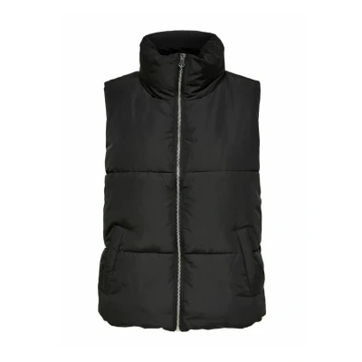 Imagen de JDY Finno Padded NEW Chaleco, Mujer, Talla: XS, Black/silver