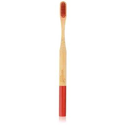 Imagen de Vamboo Cepillo Bambu Adulto Duro Rojo 100 ml