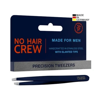Imagen de NO HAIR CREW Pinzas de precisión para hombre Afiladas a mano en Alemania partir acero inoxidable.