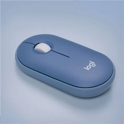 Imagen de Ratón Inalámbrico Logitech Pebble M350 1000 Dpi Azul
