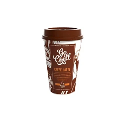 Imagen de Café en vaso Delta Caffe Latte Go Chill, 230 ml, Listo para llevar, Con cafeína