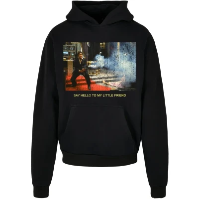 Imagen de Upscale by Mister Tee Scarface Little Friend Jersey con capucha, Hombre, Talla: Small, Black