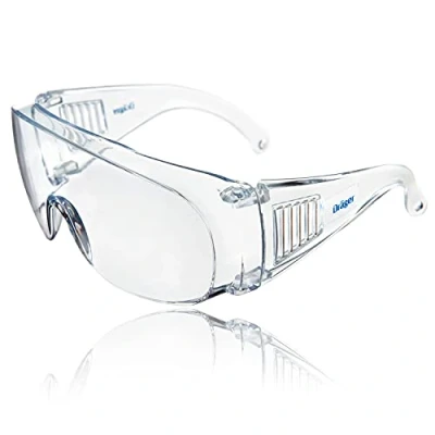 Imagen de Dräger X pect 8110 Cubregafas protectoras Lentes de seguridad antivaho Para laboratorio, agricultura, industria 10 gafas