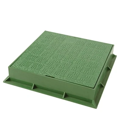 Imagen de First plast tcdp20 V y marco con tapa pedonabile (PVC, Verde, 200 x mm