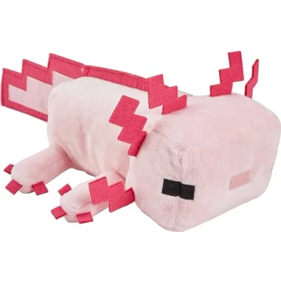Imagen de Minecraft Peluche de Ajolote básico (Mattel HBT42), Exclusivo en Amazon