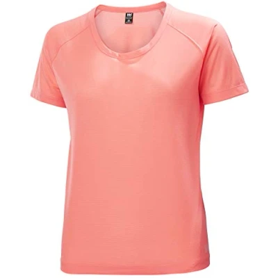 Imagen de Helly Hansen W Verglas Pace T Shirt Camiseta, Mujer, Coral Oscuro, S
