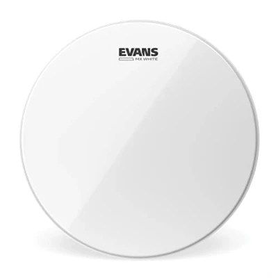 Imagen de Evans TT10MXW Parche para bombo, 10&quot; (doble capa, blanco)