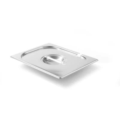 Imagen de HENDI Tapa Gastronorm con hueco para la cuchara. Kitchen Line GN 1/2 265x325 mm