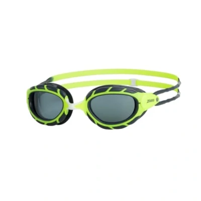 Imagen de Zoggs Predator Swimming Goggles, Unisex Youth, Lime/Grey/Tint Smoke, Junior 6 14yrs