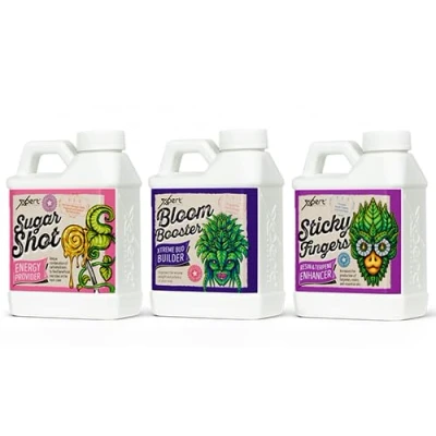 Imagen de Xpert Nutrients Bloom Pack 3 x 250 ml para una floración explosiva y producción masiva, aceleradores líquidos fuerte