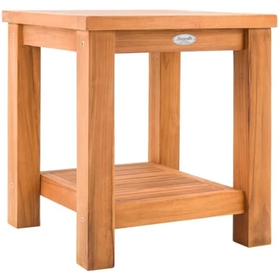 Imagen de Mesa auxiliar keaton madera 45x45