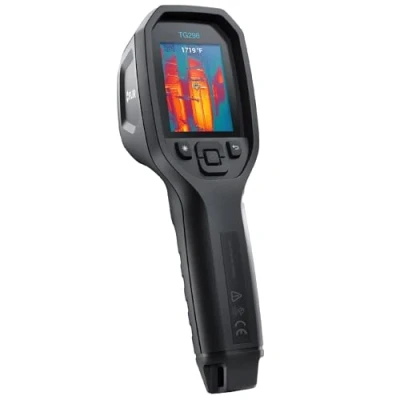 Imagen de FLIR TG298 Thermal Imaging Camera with High Temperature Spot IR Super Resolution (320 x 240) and Bullseye Laser: Industrial Infrared for Temp Applications