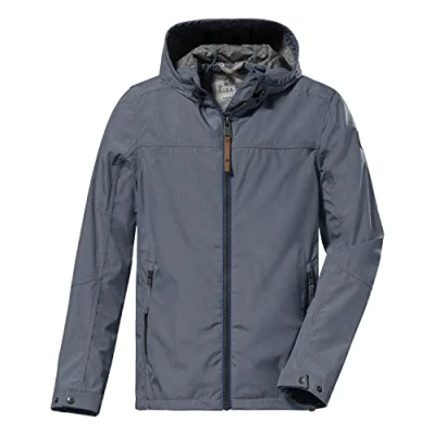 Imagen de G.I.G.A. DX Men&#039;s Chaqueta softshell/chaqueta outdoor con capucha GS 9 MN SFTSHLL JCKT, steel blue, M, 38213 000