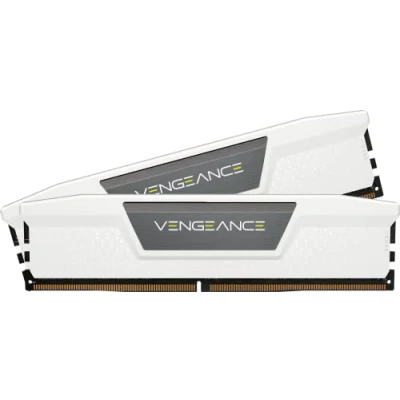 Imagen de CORSAIR Vengeance DDR5 RAM 32GB (2x16GB) 5600MHz CL40 Intel XMP Kit de Memoria Compatible con iCUE Blanco (CMK32GX5M2B5600C40W)