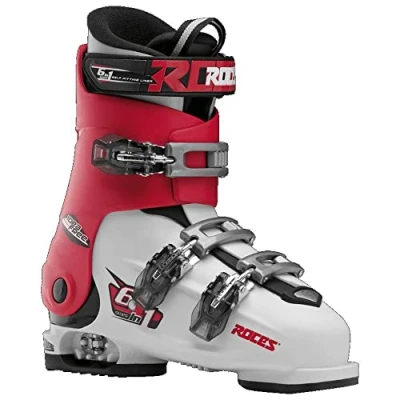 Imagen de ATOMIC Roces Idea Botas de esquí, niños Unisex, Blanco/Rojo/Negro, MP 22.5 25.5