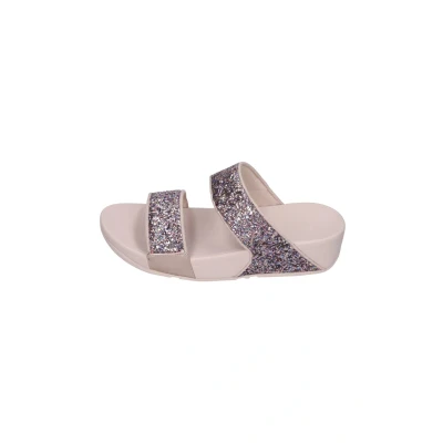 Imagen de Fitflop Lulu Multi Tonal Glitter Slides, Sandalia Mujer, Pink, 40 EU