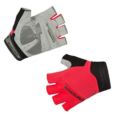 Imagen de ENDURA Hummvee Plus Guante de Ciclismo para Junior Unisex, Rojo, 9 10 años