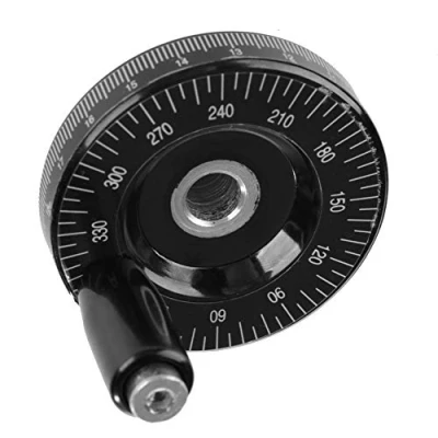 Imagen de 1pcs 63mm accesorios de maquinaria volante escala rueda mano baquelita sólida para torno fresado CNC